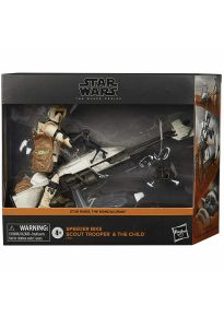 Speeder Bike with Scout Trooper & The Child