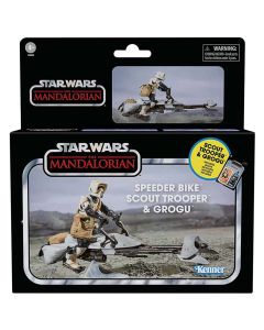 Speeder Bike Scout Trooper & Grogu