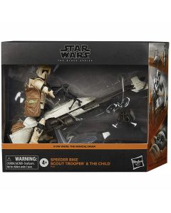 Speeder Bike with Scout Trooper & The Child